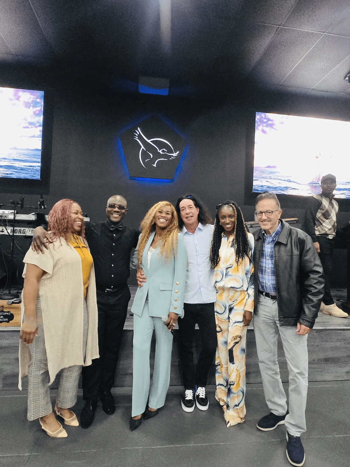 Blessings Ministry Church leadership and members gathered in fellowship