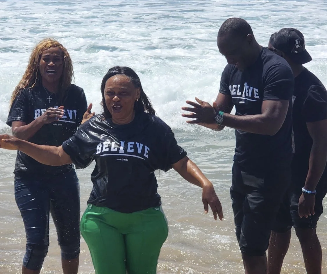 Blessings Ministry Church members in community